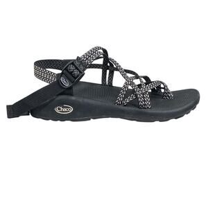 Chaco Women’s ZX2 Classic Black White Trail Hiking Sandal Size US 9